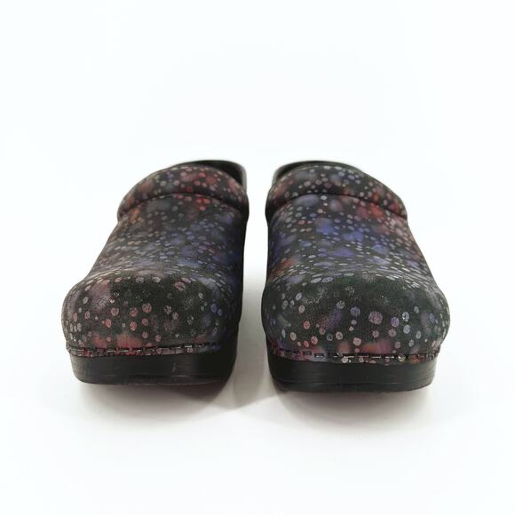 Dansko Leather Clogs Size 39/US 8.5-9 Professional Comfort Workwear Multicolor - Picture 4 of 8